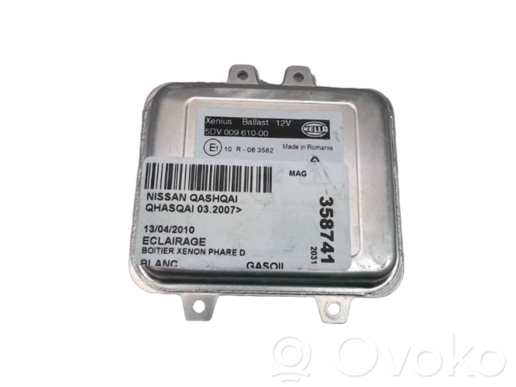 Nissan Qashqai Modulo di zavorra faro Xenon 
