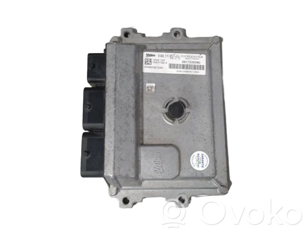 Citroen C3 Komputer / Sterownik ECU silnika