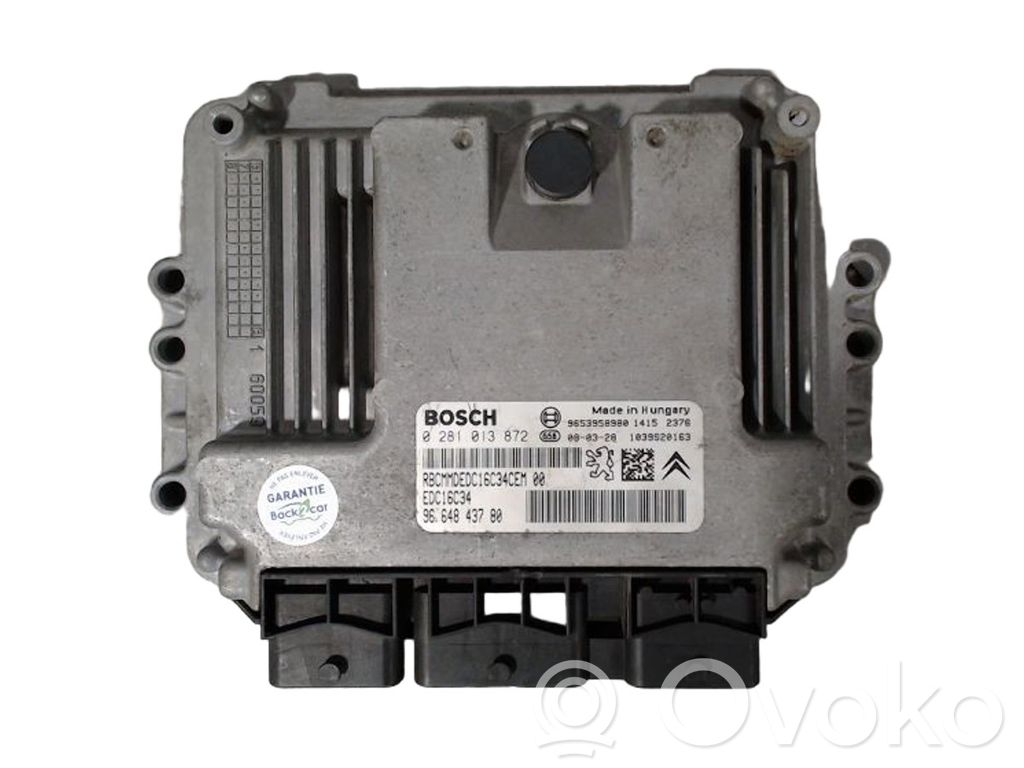 Peugeot 308 SW  Unitate control motor/modul ECU 