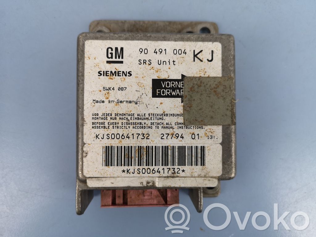 Opel Omega B1 Airbag control unit/module 