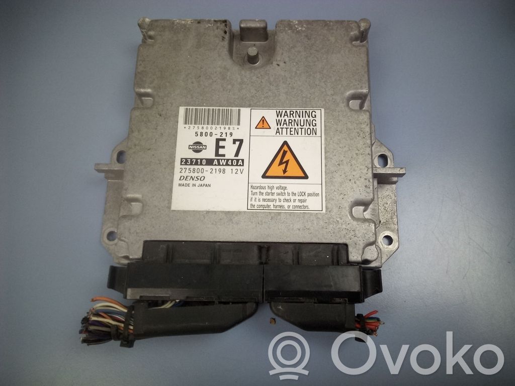 Nissan Primera Engine control unit/module 