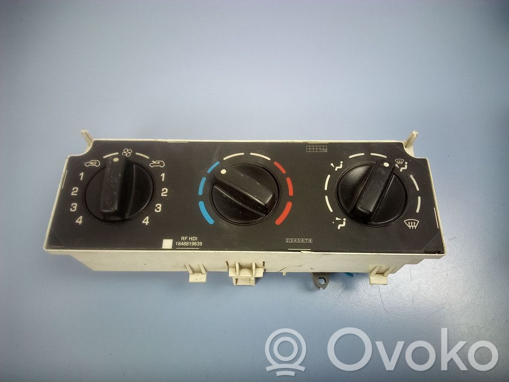 Peugeot Partner Climate control unit 