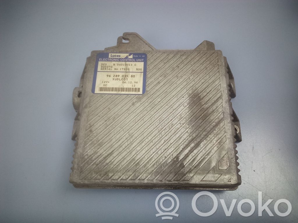 Peugeot 806 Engine control unit/module 