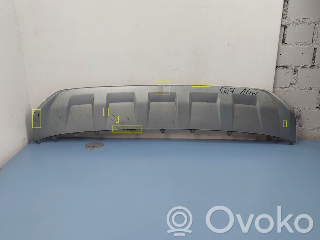 Audi Q7 4M Front bumper lip 