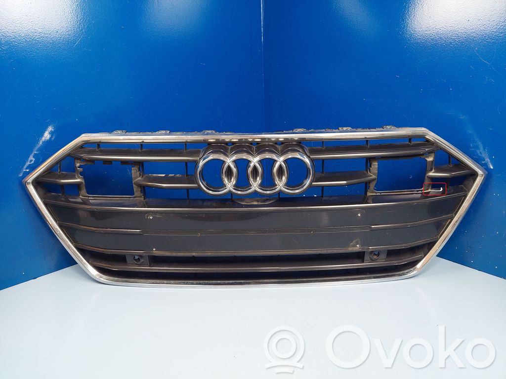 Audi A7 S7 4K8 Grille calandre supérieure de pare-chocs avant 