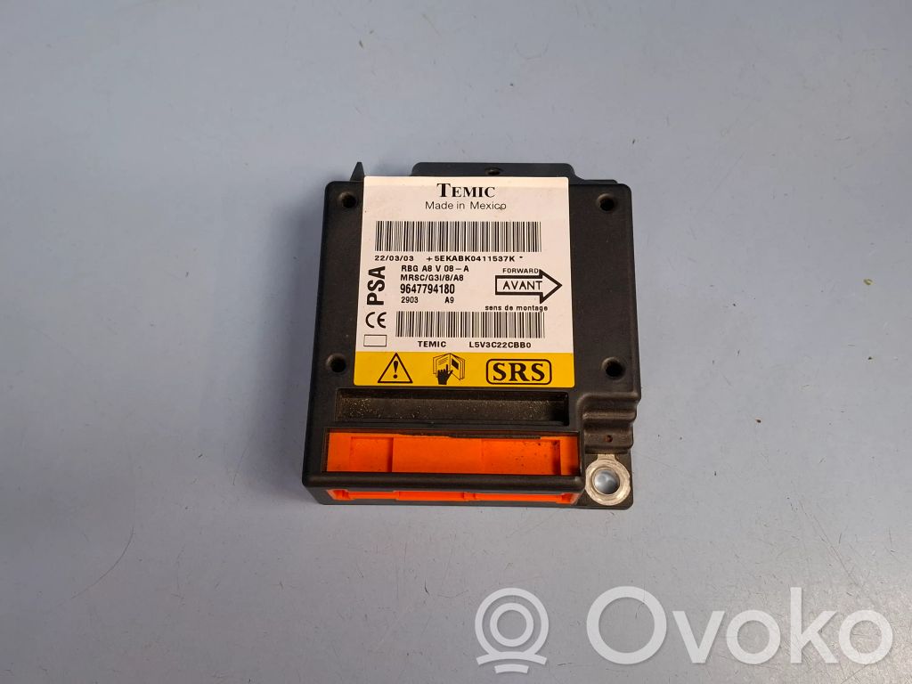 Citroen C3 Airbag control unit/module 