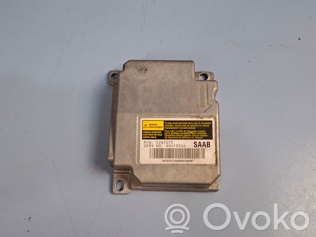 Saab 9-5 Airbag control unit/module 