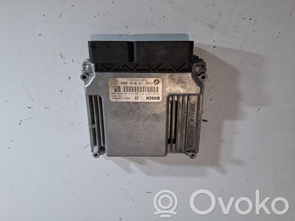 BMW 3 E90 E91 Engine control unit/module 