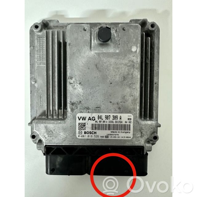 Volkswagen Golf VII Engine control unit/module 