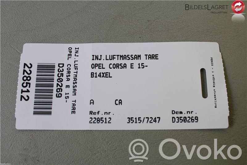 Opel Corsa E Mass air flow meter 