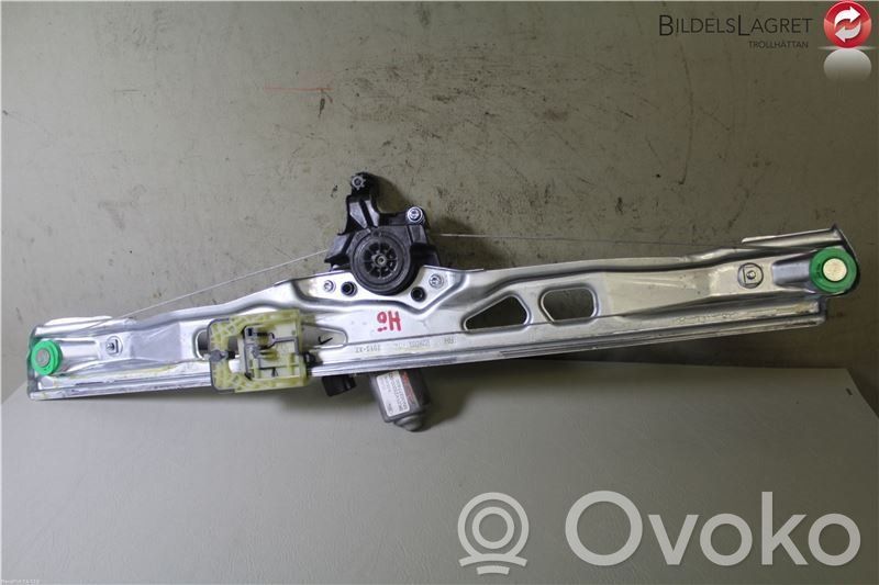 Front door window regulator with motor   1851908,BK21V23200BD,BK21V23200BD