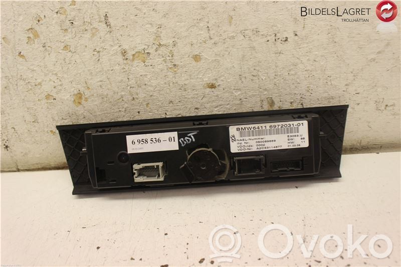 BMW 3 E90 E91 Climate control unit 