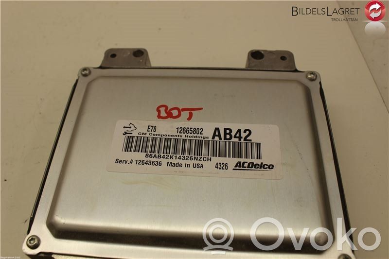 Opel Corsa E Injection control unit/module 