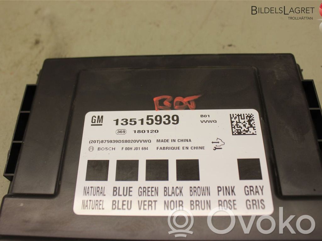 Opel Corsa E Comfort/convenience module 