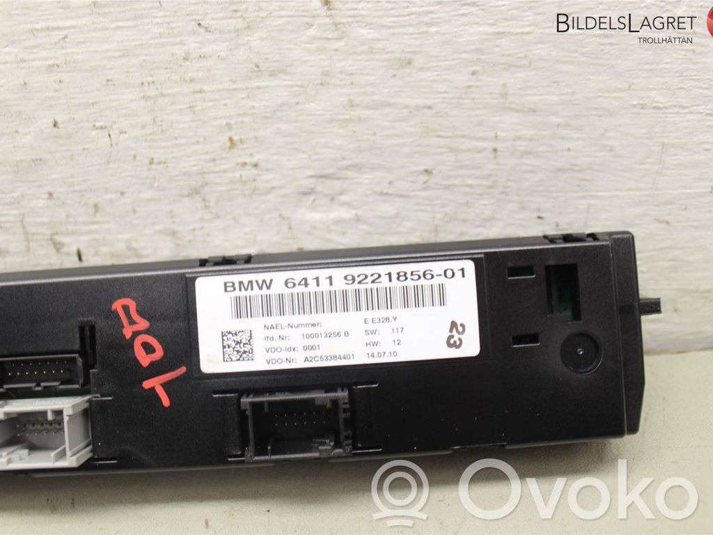BMW 1 E81 E87 Climate control unit 