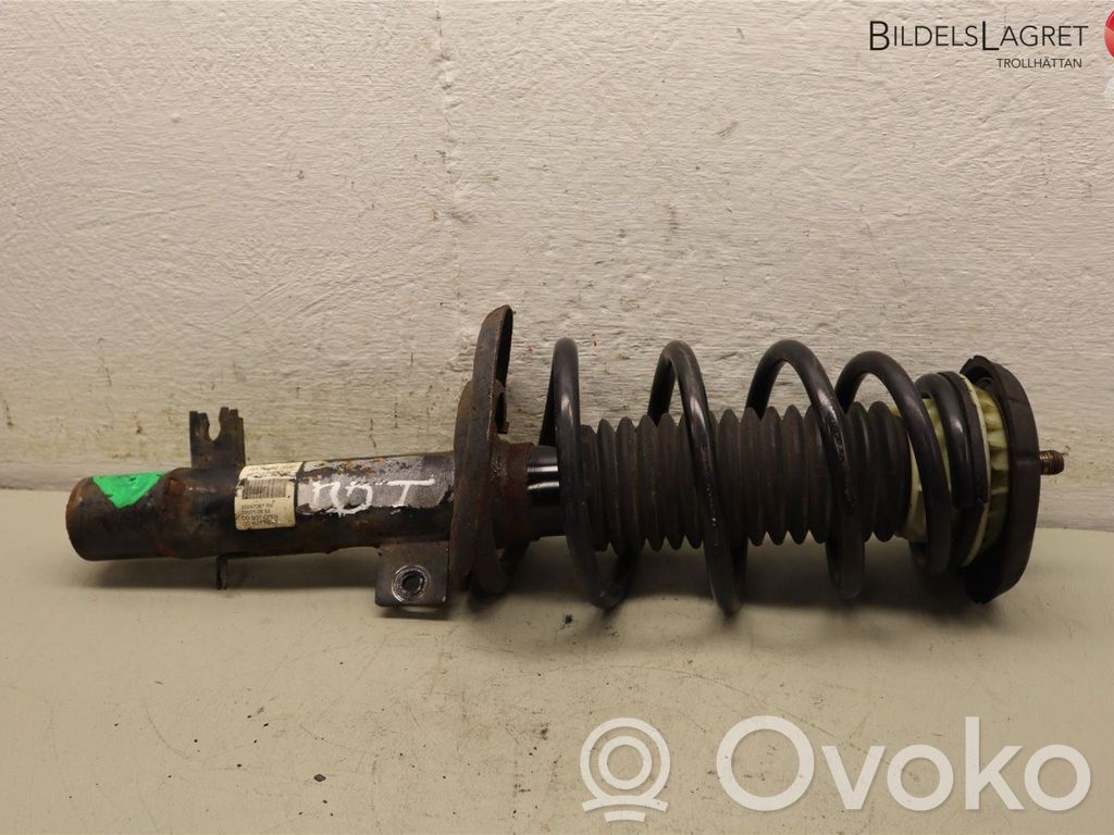 Citroen DS3 Front shock absorber with coil spring 