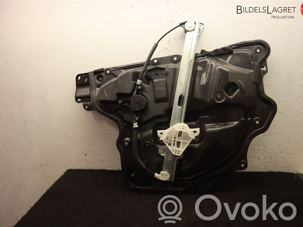 Mazda 6 Regulador de puerta delantera con motor 