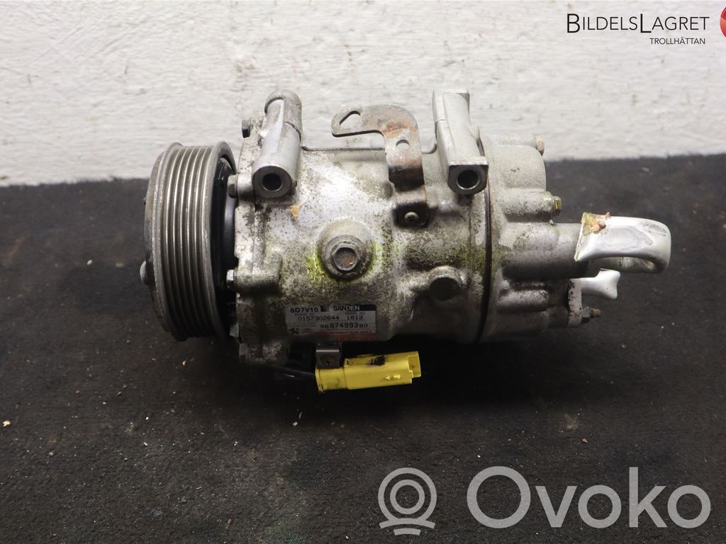 Peugeot Expert Air conditioning (A/C) compressor (pump) 