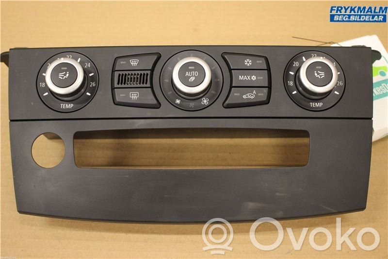 BMW 5 E60 E61 Climate control unit 