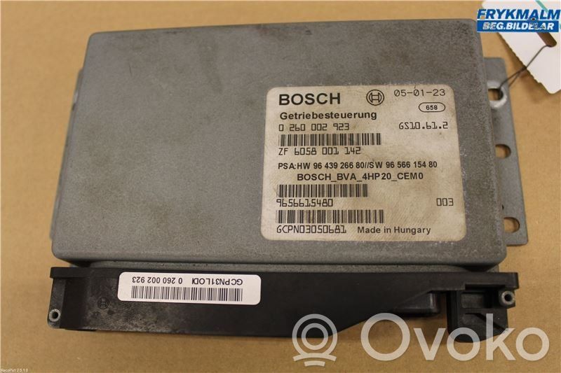 Peugeot 407 Gearbox control unit/module 