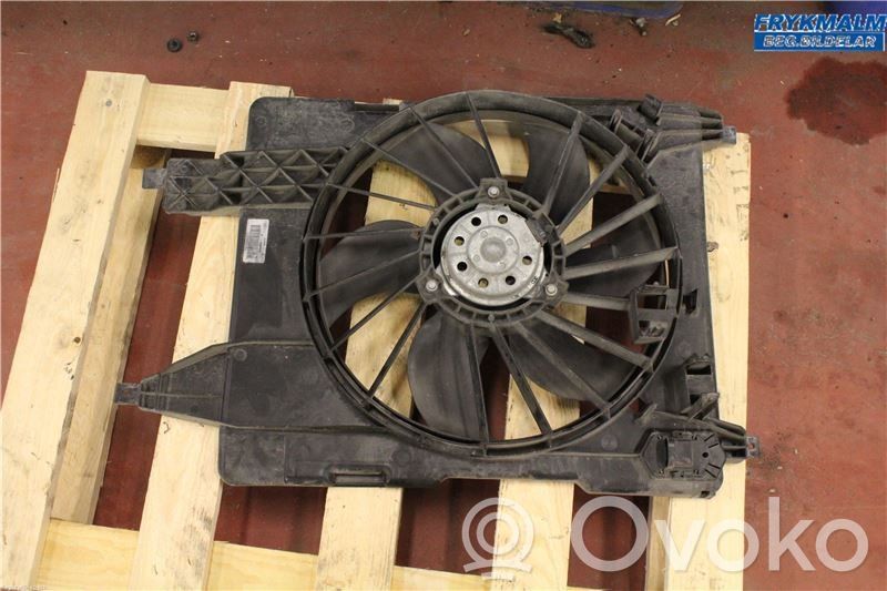 Renault Megane II Elektryczny wentylator chłodnicy 