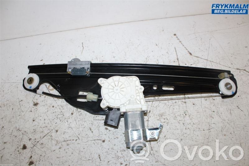 BMW 5 E60 E61 Regulador de puerta trasera con motor 