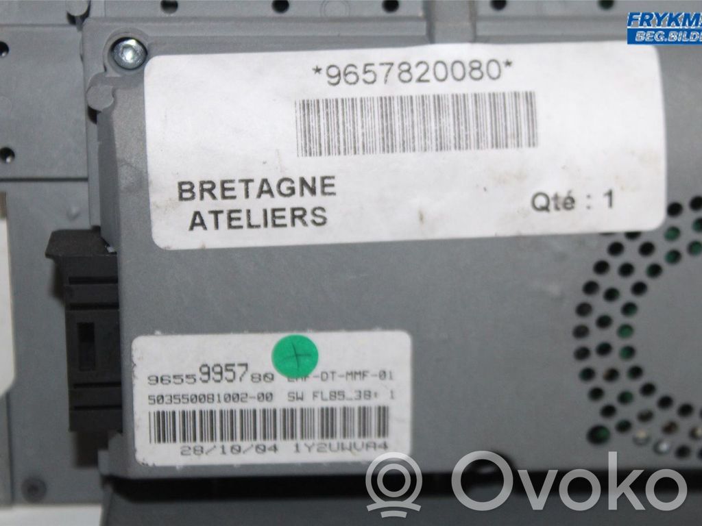 Citroen C5 GPS navigation control unit/module 