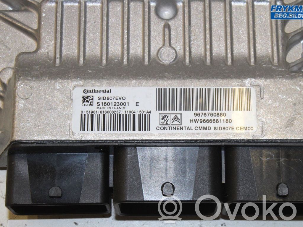 Peugeot 508 Injection control unit/module 