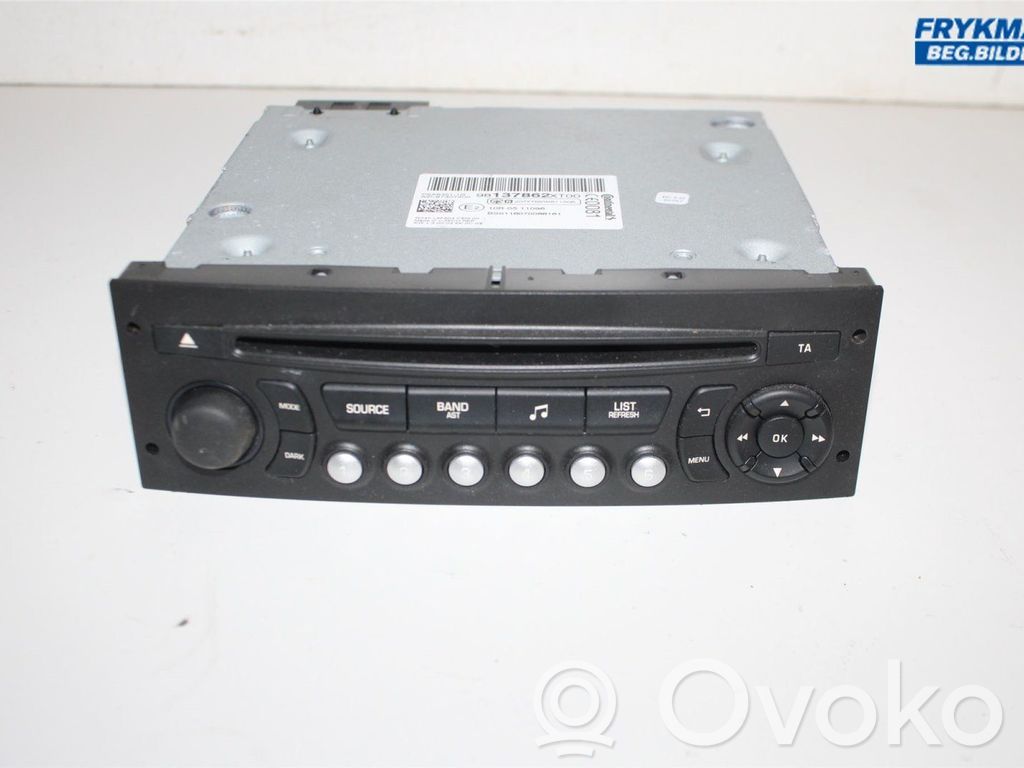 Peugeot Partner Unitate principală radio/CD/DVD/GPS 