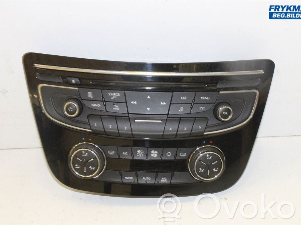 Peugeot 508 Panel klimatyzacji 