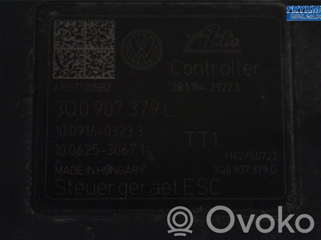 Volkswagen PASSAT B8 ABS Blokas 