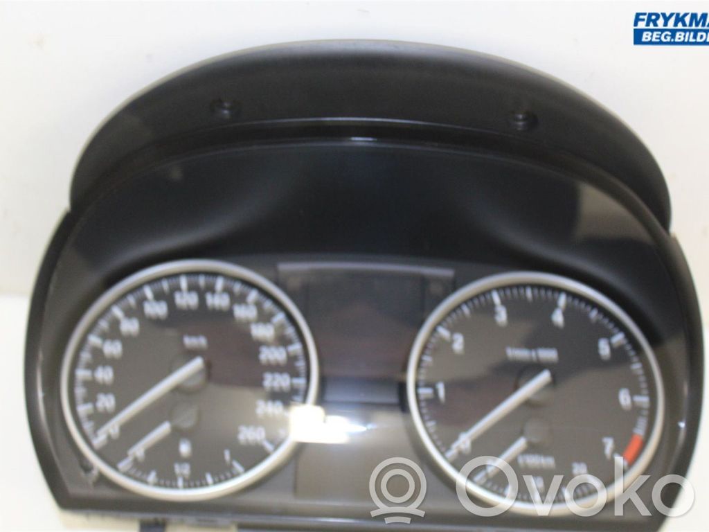 BMW 3 E90 E91 Speedometer (instrument cluster) 