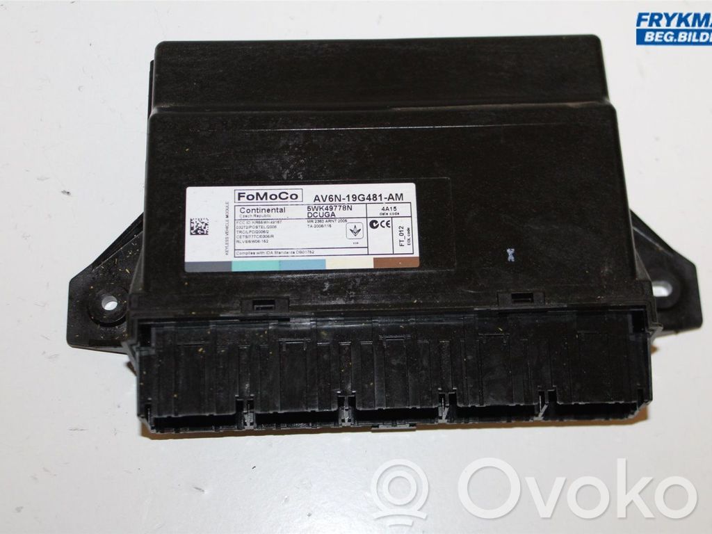 Other control units/modules   1829420,AV6N19G481AM,AV6N19G481AM