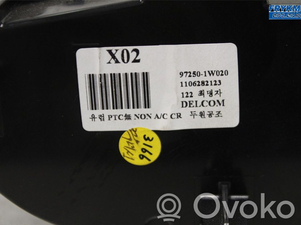 KIA Rio Climate control unit 