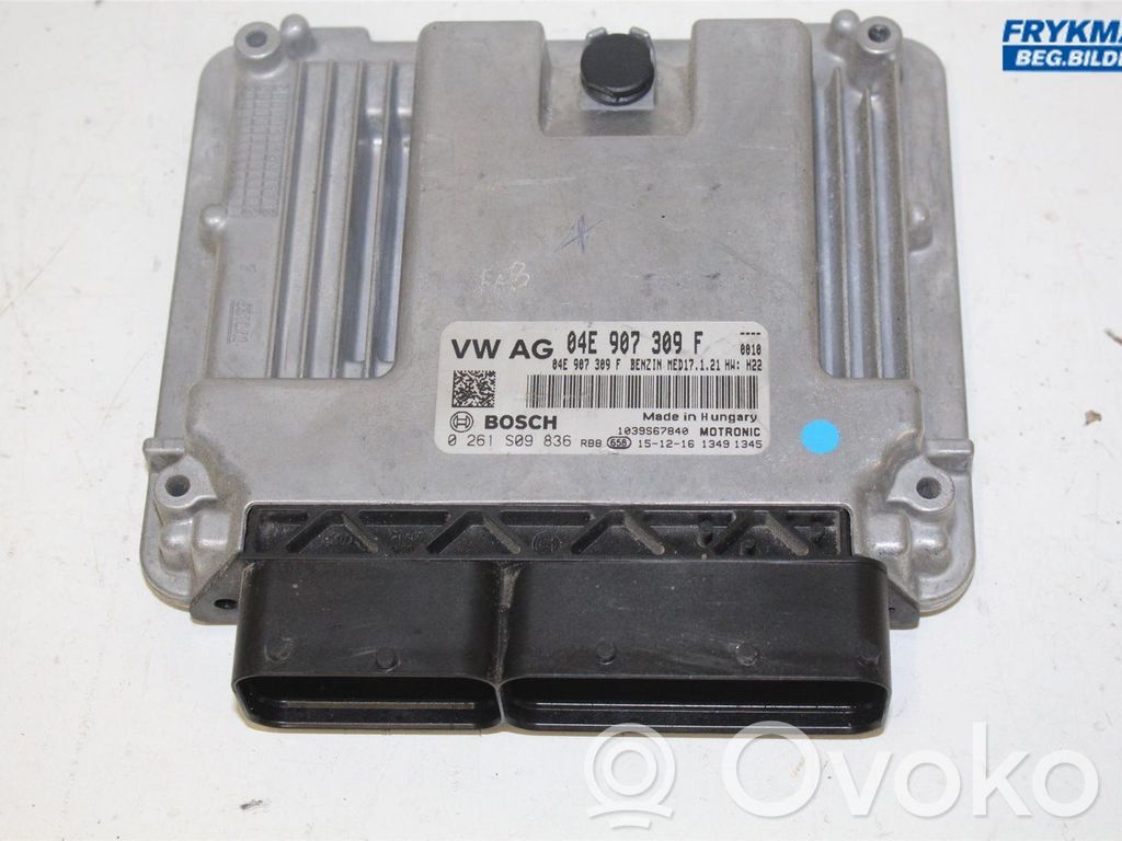Unité de commande / module d'injection   04E906023AH,0261S09836,04E907309F