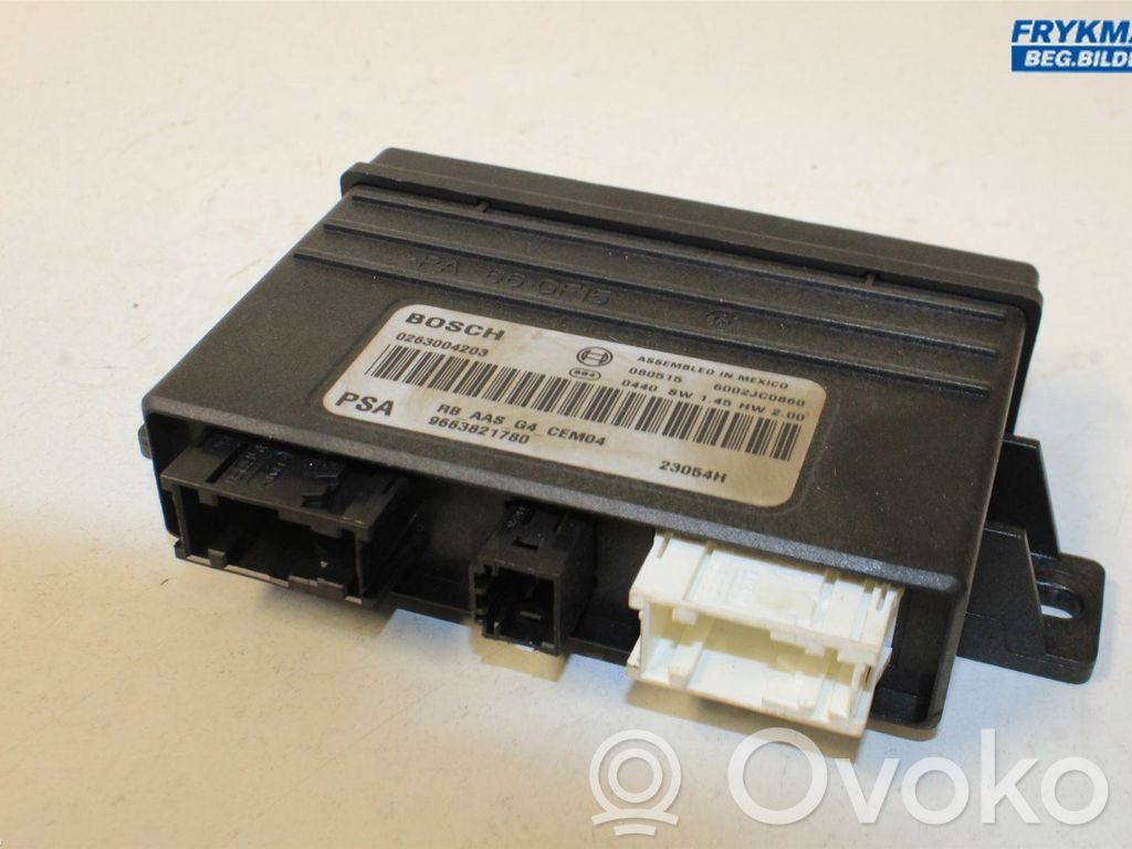 Parking PDC control unit/module   6590EC,9663821780,9663821780