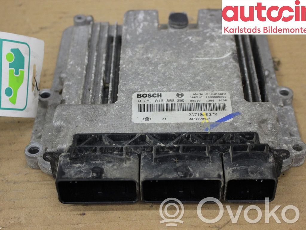 Injection control unit/module   237100801R,0281016808,237100637R