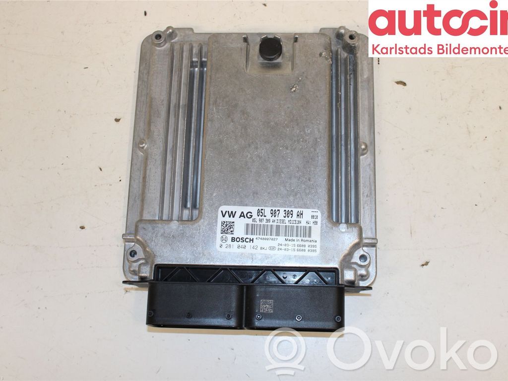 Unidad de control/módulo de la inyección   0281040142,05L907309AH