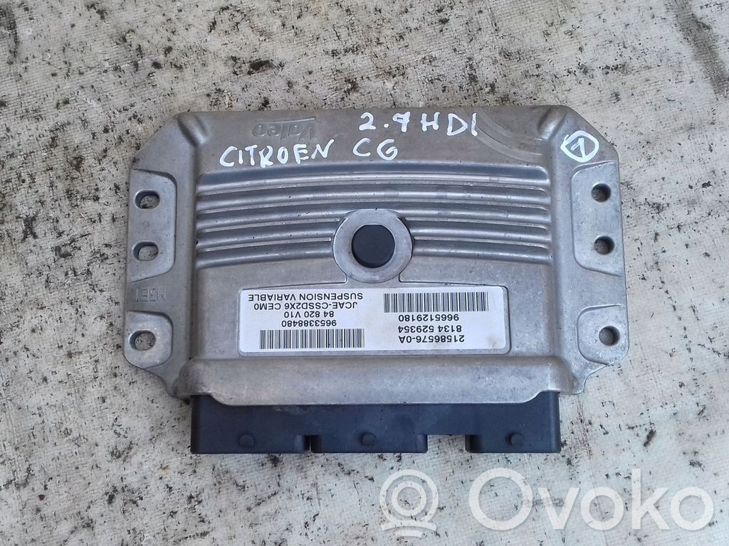 Citroen C6 Gearbox control unit/module 