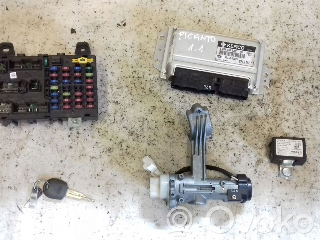 KIA Picanto Engine ECU kit and lock set 
