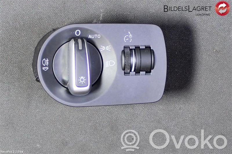 Audi A3 S3 8P Light switch 