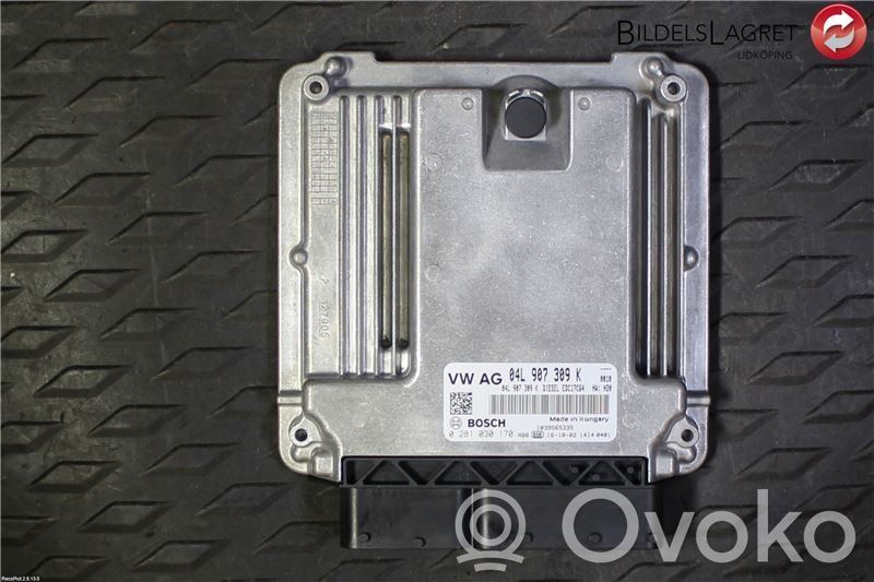 Unité de commande / module d'injection   04L906016GK,0281030170,04L907309K