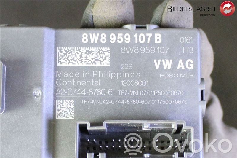 Autres unités de commande / modules   8W0959107B,A2C74487806,8W0959107B