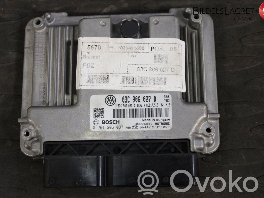 Injection control unit/module   03C906027D,03C906027D,03C906027D