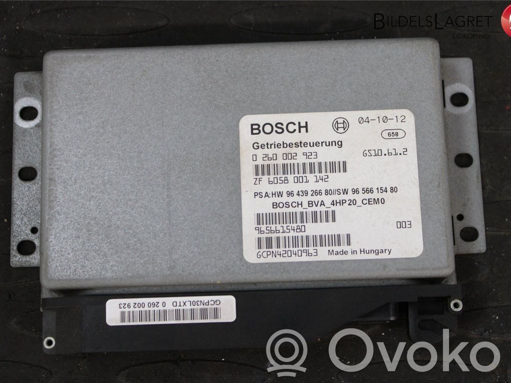 Peugeot 407 Gearbox control unit/module 