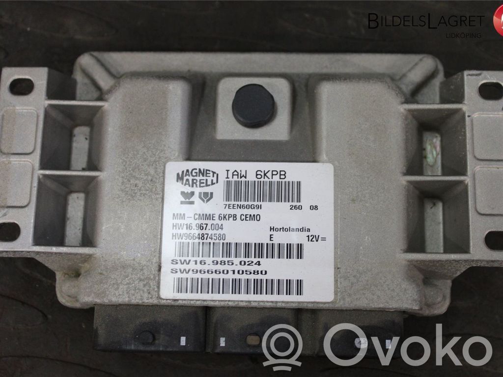 Peugeot 407 Injection control unit/module 