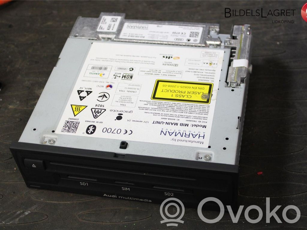Audi A3 S3 8V Unidad central de control multimedia 