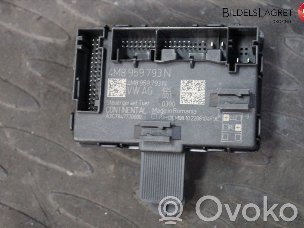 Audi A4 S4 B9 8W Unidad de control/módulo de la puerta 