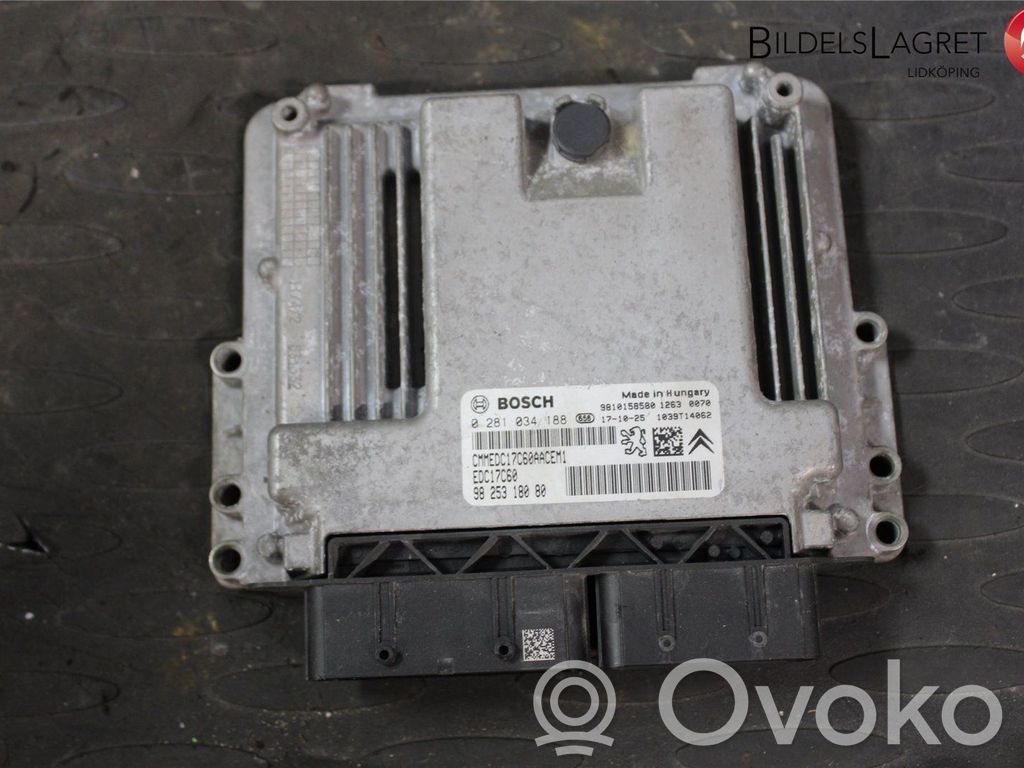 Peugeot 3008 II Unitate/modul comandă injecție 
