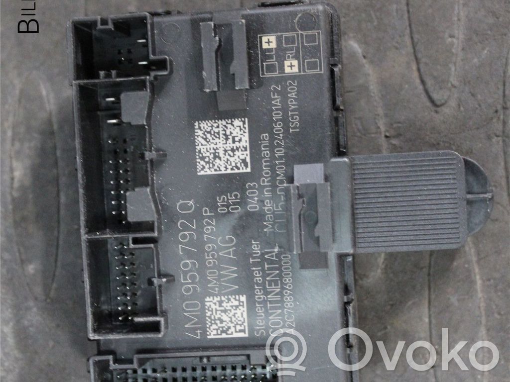Door control unit/module   4M0959792Q,4M0959792Q,4M0959792Q